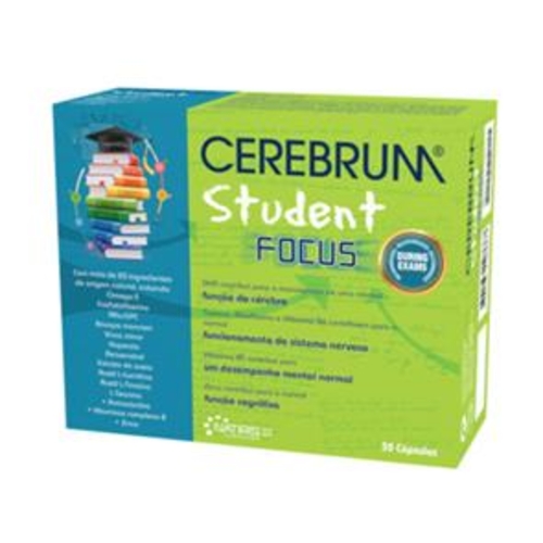 Cerebrum Student Focus - 30 cápsulas - Cerebrum - 5601436107667