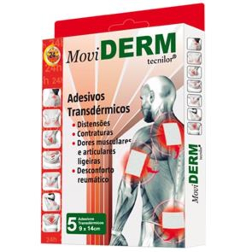 MoviDERM 5 adesivos Tecnilor