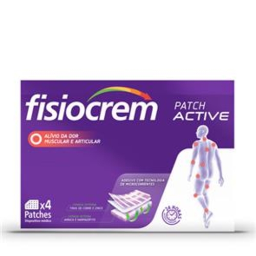 Fisiocrem Patch Active 4 Unidades - Fisiocrem - 5606890331986