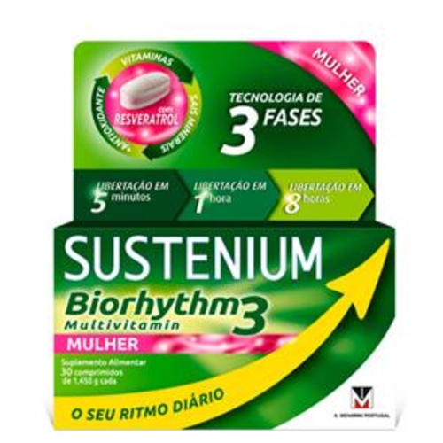 Sustenium Biorhythm Multivitamin3 Mulher