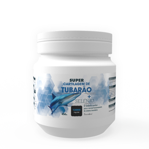 Super Cartilagem Tubarão  Selénio 500g - Fharmonat - Fharmonat - 5600315081913