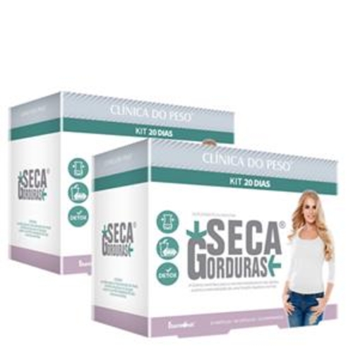 Seca Gorduras kit 40 Dias - Seca Barriga - 6800823x2