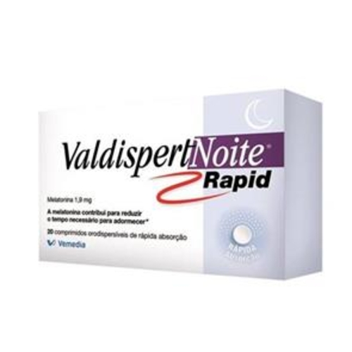 Valdispert Noite Rapid 1,9mg 20 comprimidos