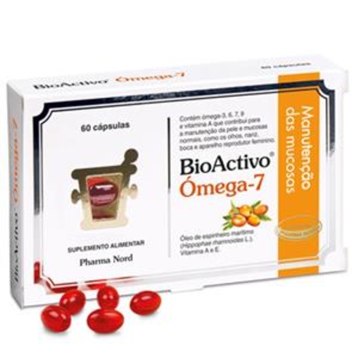 BioActivo Ómega 7 - 60 caps - BioActivo / Pharma Nord - 7105148