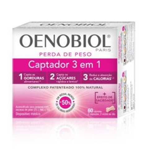 Oenobiol 3 em 1 - 60 cápsulas - Oenobiol - 8711744046217