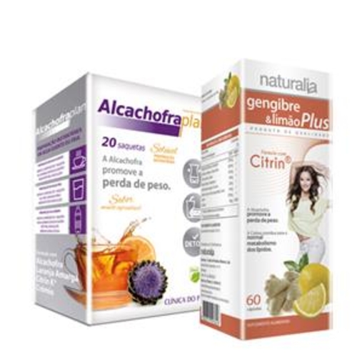 Pack Gengibre e Limão Plus  Alcachofra Plan