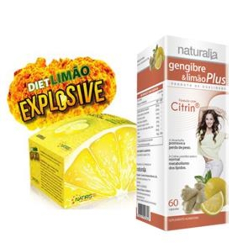 Pack Gengibre e Limão Plus  Diet Limão Explosive