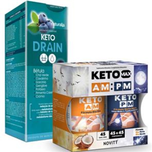 Pack KetoMax AmPm  Keto Drain - Naturalia