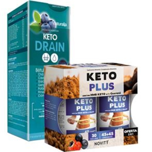 Pack Keto Plus  Keto Drain - Naturalia