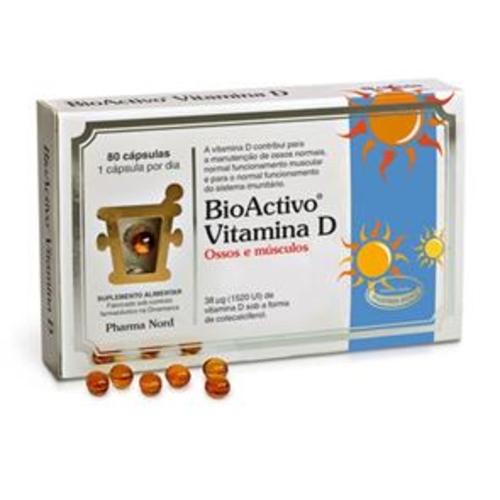 Bioactivo Vitamina D 80 caps. - BioActivo / Pharma Nord - 7764217