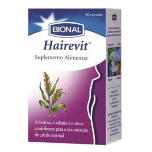 Bional Hairevit 60 cápsulas - Solgar - 8712861471227