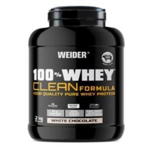 Weider 100% WHEY CLEAN PROTEIN chocolate branco 2kg. - WEIDER - 8414192315217