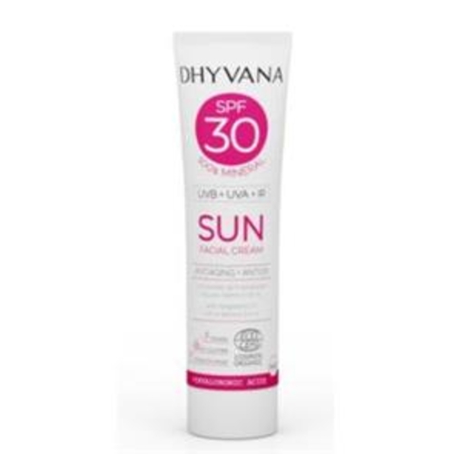 Dhyvana Protetor solar SPF30 SUN com ácido hialurônico 50ml. ECO - DHYVANA - 8436554292172