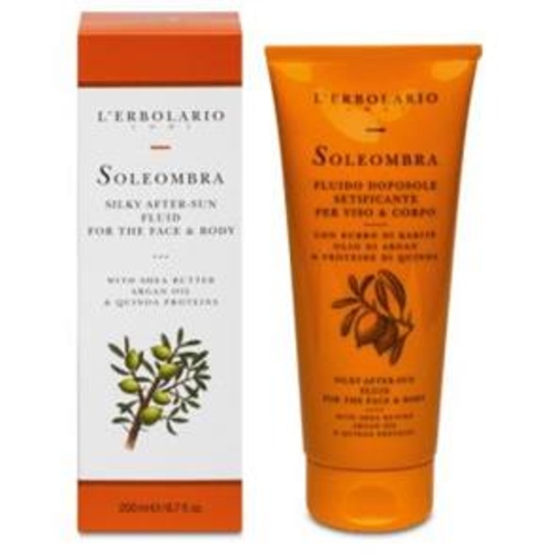 SOLAR after sun fluido para rosto e corpo 200ml. - L´ERBOLARIO - 8022328104972