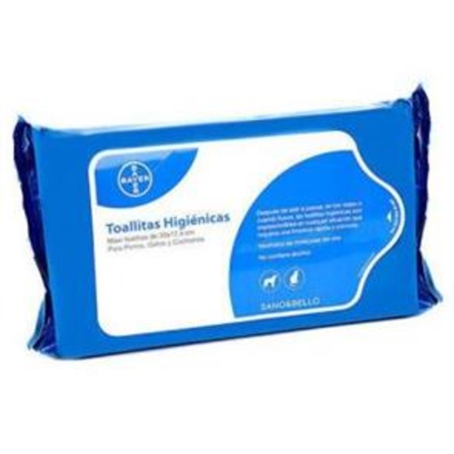 Bayer Veterinária Toalhitas de Limpeza 35 Unid SANO 