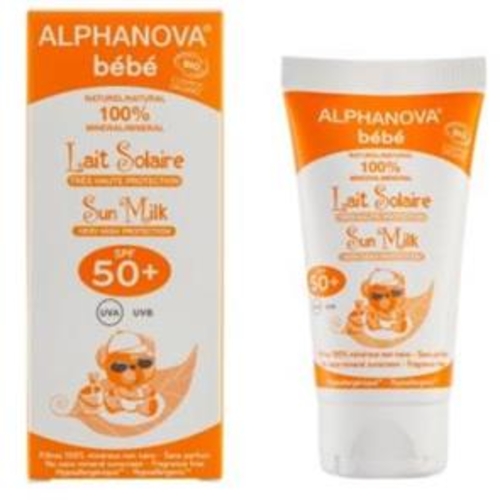 Alphanova Protetor solar SPF50 para bebés 50gr. BIO - ALPHANOVA - 3760075070014