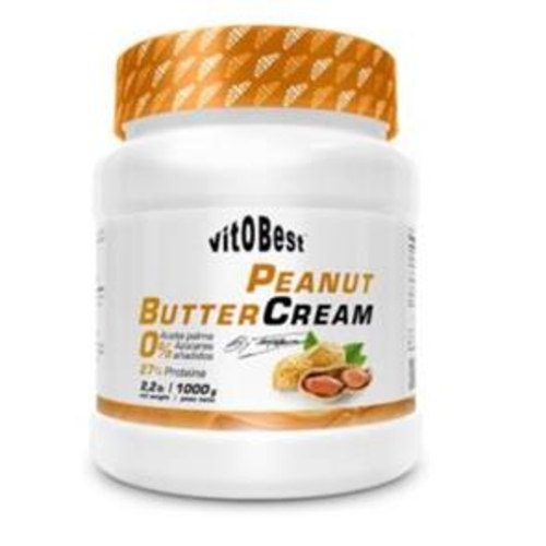 Vitobest Manteiga de Amendoim 1kg. - VITOBEST - 8436540530158