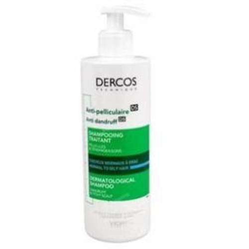 VICHY DERCOS Shampo Anti-Caspa Cabelo oleoso 400ml. - VICHY - 3337871331290