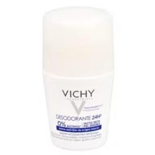 VICHY Desodorizante 24H roll-on Sem Alumínio 50ml. - VICHY - 3337871322595