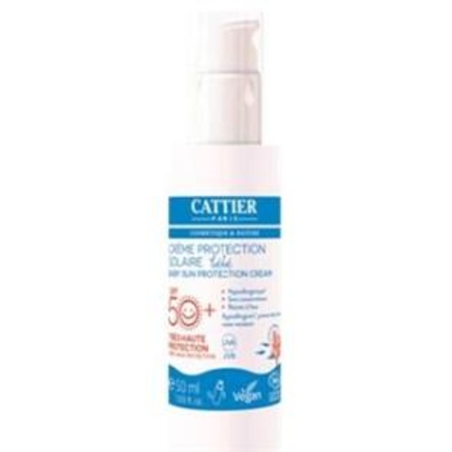 Cattier Protetor Solar para Bebé SPF50 50ml. - CATTIER - 3283950922845