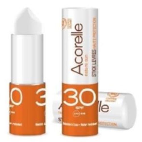 Acorelle Balsamo Labial Protetor solar SPF30 4gr. - ACORELLE - 3700343046389