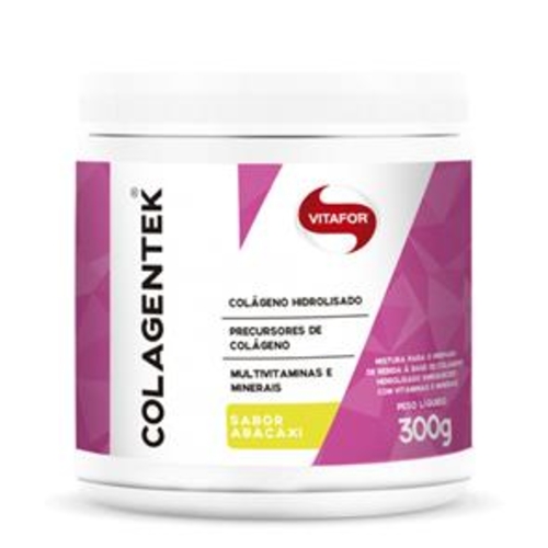Colagentek Pote - Abacaxi 300 grs. Vitafor - Vitafor - 7898949730651