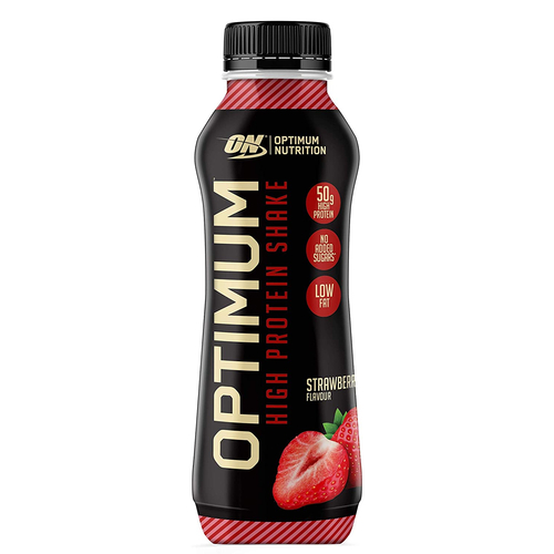 Optimum Nutrition Protein Shake Morango 330ml - Optimum Nutrition - 5060469987378