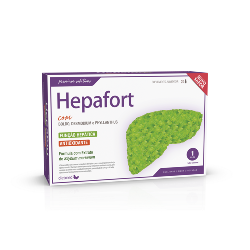 Hepafort 20 ampolas - Dietmed - DietMed - 5605481101526