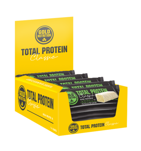 Total Bar Protein Iogurte-Maçã - Cx. 15 unid. - GoldNutrition - GoldNutrition - 5601607077072