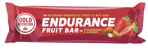 Endurance Fruit Bar Morango 40g - 1 unid. - GoldNutrition - GoldNutrition - 5601607072008