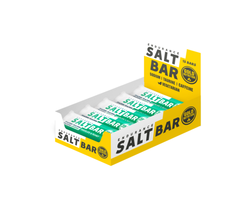 Endurance Salt Bar Chocolate e Amendoim - Cx. 15 unid. - GoldNutrition - 5601607074101