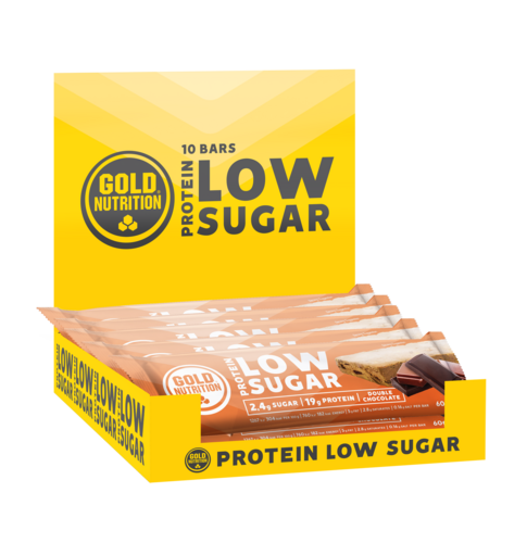 Low Sugar Double Chocolate - Cx. 10 - GoldNutrition - GoldNutrition - 5601607072909
