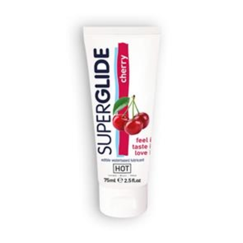 Lubrificante Comestível Hot SuperGlide Cereja - 4042342001440