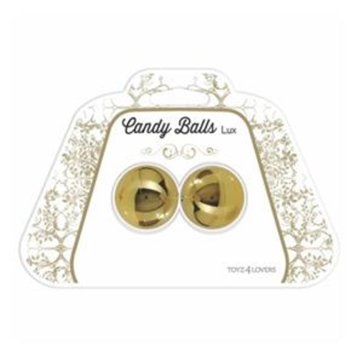Bolas Vaginais Candy Balls Lux Douradas - TOYZ4LOVERS - 8053629693766