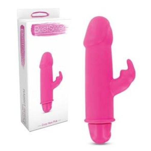 Vibrador Crazy Hare Pink - TOYZ4LOVERS - 8053629694190