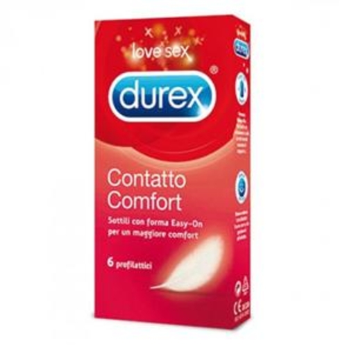 Preservativos Durex Contatto Comfort - 6 unid. - Durex - 5038483444993