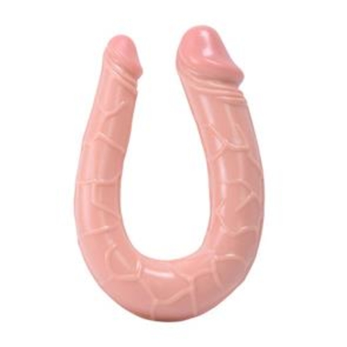 Dildo Duplo U-Shaped Real Rapture - Cobeco - 8053629697160