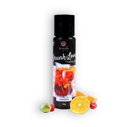Bálsamo Lubrificante sabor Sangria Drunk in love secret Play 60ml - 8435097836775