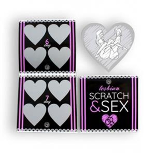 Raspadinha Scratch Lésbico Secret Play - SECRET PLAY - 8435097862316