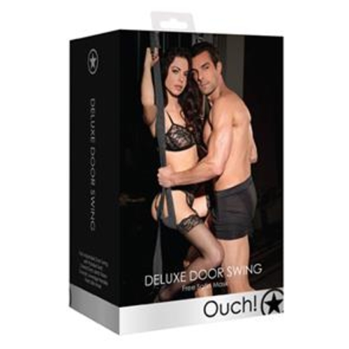 Baloiço de Porta Deluxe Ouch Preto - OUCH! - 8714273504258