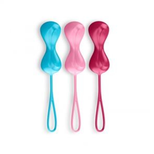 Conjunto de 3 Bolas BEN-WA Power Balls Satisfyer - Satisfyer - 4049369016495
