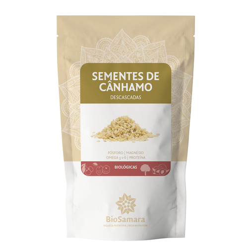 Biosamara - Sementes de Cânhamo Descascadas - Biosamara