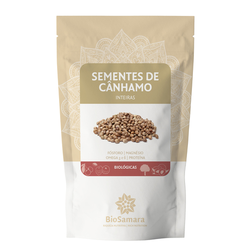 Biosamara - Sementes de Cânhamo Inteiras