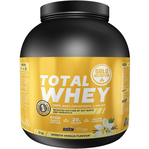 Total Whey Baunilha GoldNutrition Proteína - 2kg
