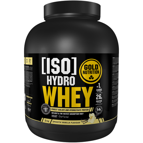 IsoHydro Whey Baunilha Proteína - 2 Kg - GoldNutrition - 5601607074477