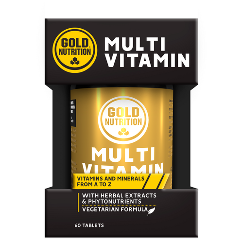 Multivitamin 60 comprimidos GoldNutrition - GoldNutrition - 5601607074040