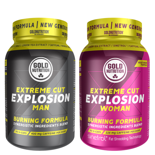 Pack Extreme Cut Explosion Casal - GoldNutrition
