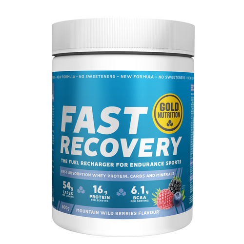 Fast Recovery Drink Frutos Silvestres 600g GoldNutrition - GoldNutrition - 5601607076570