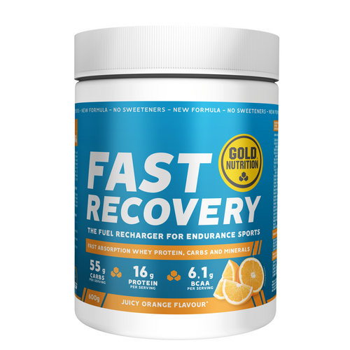 Fast Recovery Drink Laranja 600g GoldNutrition - GoldNutrition - 5601607076587