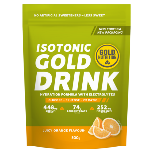 Gold Drink Laranja 500g - GoldNutrition - 5601607077041